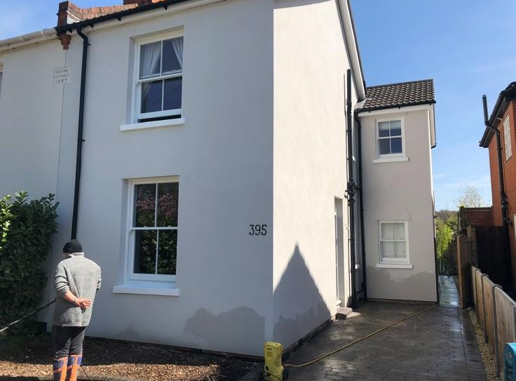 Modern, Weatherproof Rendering